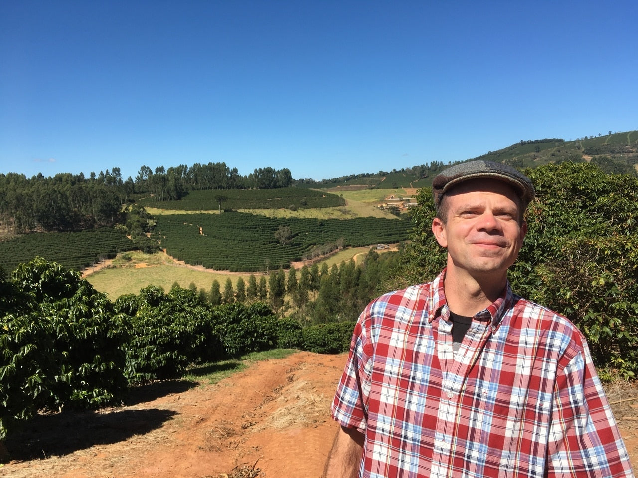 Visiting Fazenda Irmas Pareira.  Our current offering from Brazil.